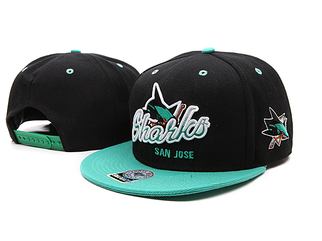 San Jose Sharks 47Brand Snapback Hat NU01
